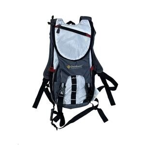 Outdoor Products H20 Hydration Backpack Camping / Hiking / Biking White & Black